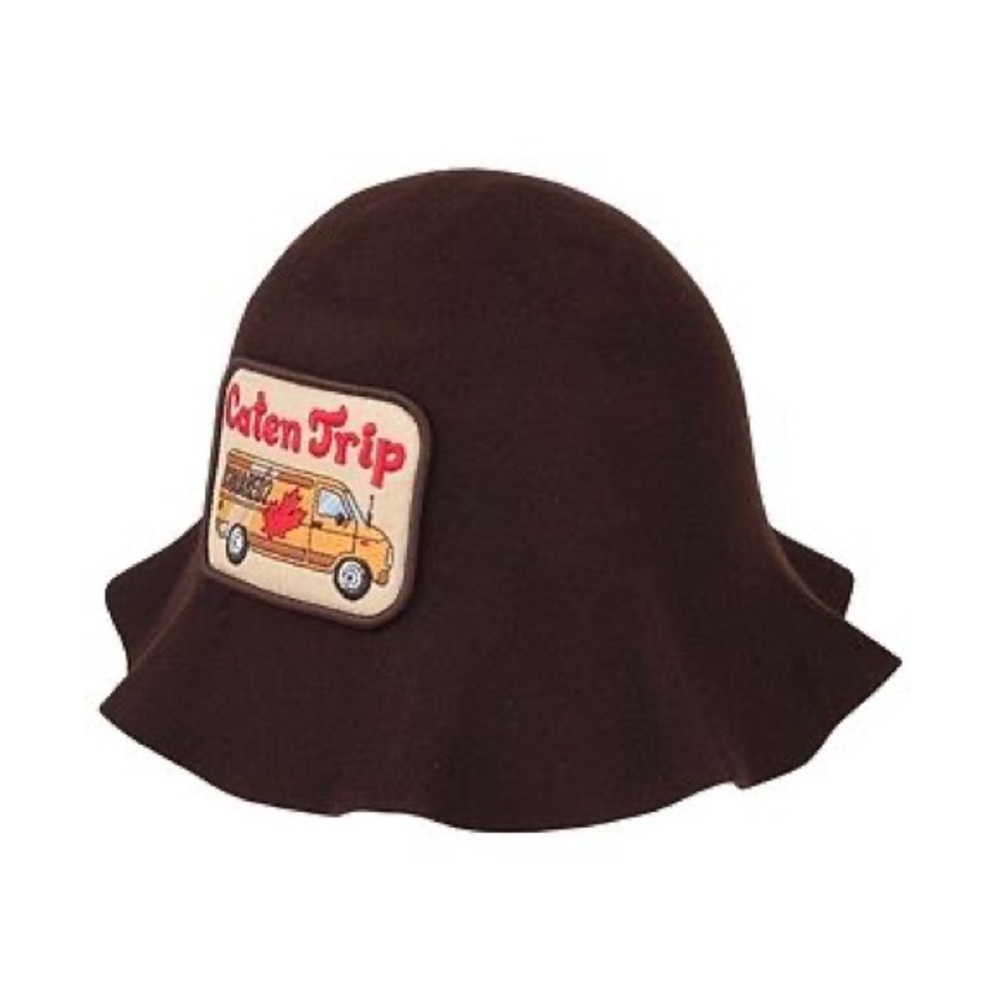 DSQUARED2 Brown Hat with Patch